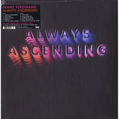 Franz Ferdinand - Always Ascending (coloured) (0887828040834) виниловая пластинка - фото 2
