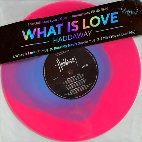 Haddaway - What Is Love (EP) (V10) (coloured) (4099964147490) ви...