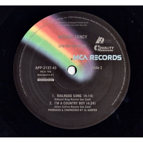 Lynyrd Skynyrd - Nuthin' Fancy (Analogue) (0753088213779) виниловая пластинка - фото 5