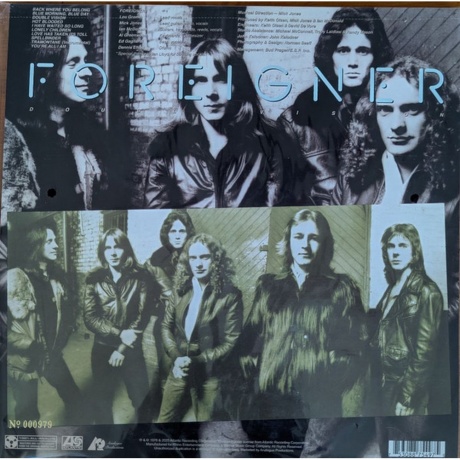 Foreigner - Double Vision (Analogue) (0753088754975) виниловая пластинка - фото 3