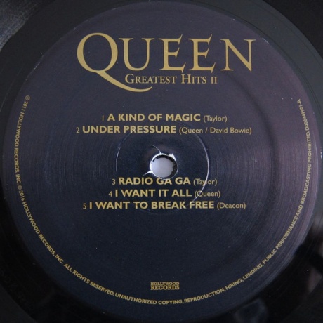 Queen - Greatest Hits II (0050087350673) виниловая пластинка - фото 5