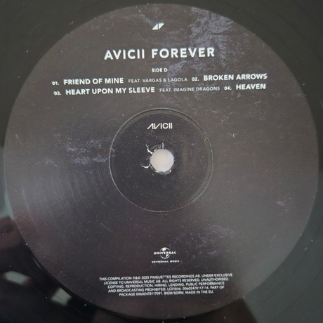 Avicii - Forever  (0602478117091) виниловая пластинка - фото 9