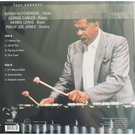 Bobby Hutcherson - Four Seasons (40th Anniversary) (8719262038394) виниловая пластинка - фото 2