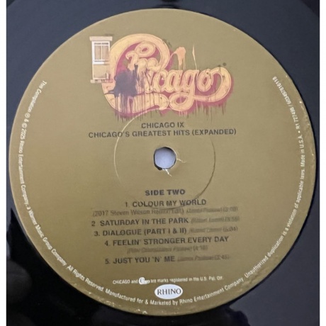 Chicago - Chicago IX: Greatest Hits Expanded  (0603497816118) виниловая пластинка - фото 6