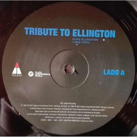 Daniel Barenboim - Tribute To Ellington  (0190295112615) виниловая пластинка - фото 3