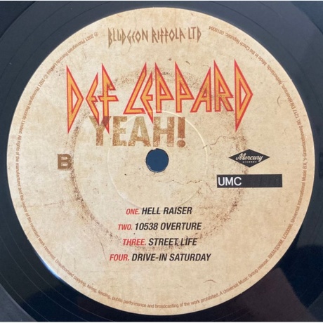 Def Leppard - Yeah!  (0602508180095) виниловая пластинка - фото 4