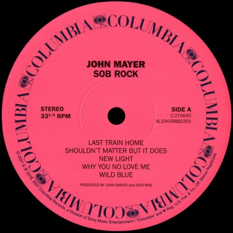 John Mayer - Sob Rock  (0194398823515) виниловая пластинка - фото 3