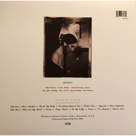 Pixies - Surfer Rosa  (0652637080315) виниловая пластинка - фото 2