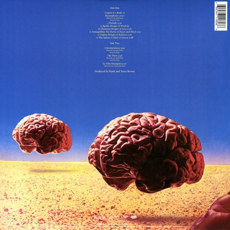 Rush - Hemispheres  (0602547118066) виниловая пластинка - фото 2