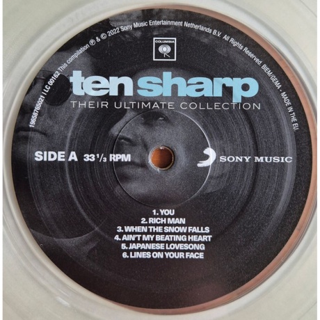 Ten Sharp - Their Ultimate Collection  (0196587650216) виниловая пластинка - фото 4