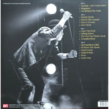 Tom  Waits - Glitter And Doom Live (8714092705331) виниловая пластинка - фото 3