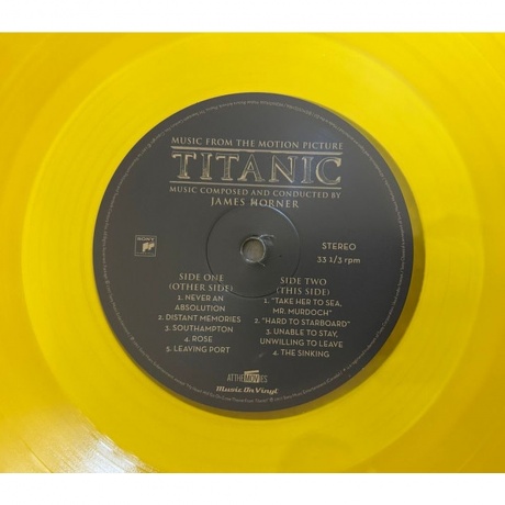 OST - Titanic (James Horner) (coloured) (8719262040069) виниловая пластинка - фото 5
