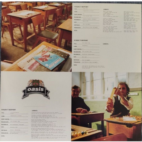 Oasis - The Masterplan (coloured) (5051961109030) виниловая пластинка - фото 6