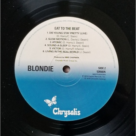 Blondie - Eat To The Beat (0600753550359) виниловая пластинка - фото 4