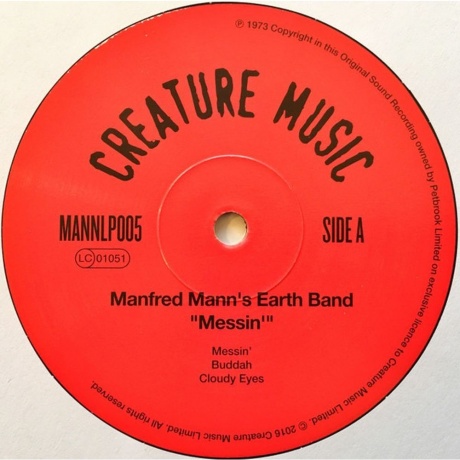 Manfred Mann's Earth Band - Messin' (5060051333873) виниловая пластинка - фото 3