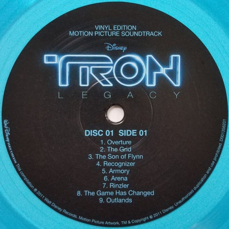 OST - Tron: Legacy (Daft Punk) (coloured) (0050087487003) виниловая пластинка - фото 5