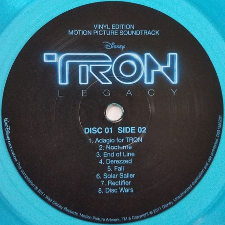OST - Tron: Legacy (Daft Punk) (coloured) (0050087487003) виниловая пластинка - фото 6