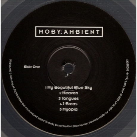 Moby - Ambient (coloured) (5060236636737) виниловая пластинка - фото 3