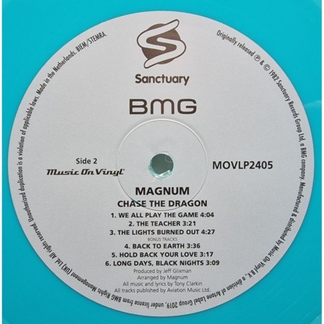 Magnum - Chase The Dragon (coloured) (8719262039704) виниловая пластинка - фото 5