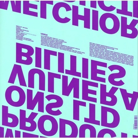 Melchior Productions - Vulnerabilities  (4251804127417) виниловая пластинка - фото 1