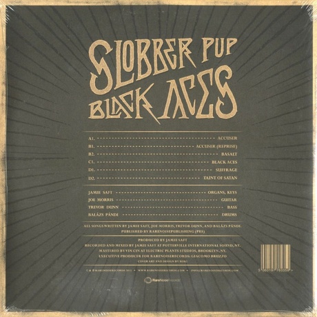 Slobber Pup - Black Aces (5060197760359) виниловая пластинка - фото 2