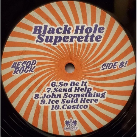 Aesop Rock - Black Hole Superette (coloured) (0826257041111) виниловая пластинка - фото 5