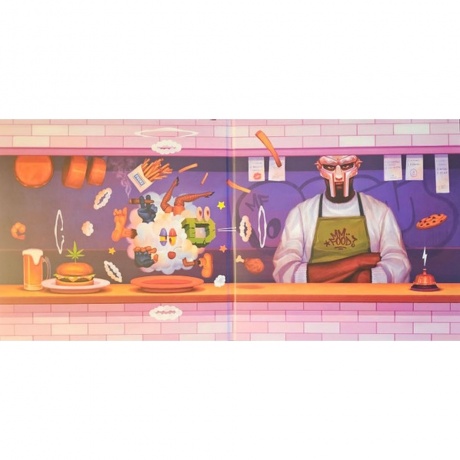MF Doom - Mm..Food (coloured) (0826257040015) виниловая пластинка - фото 2