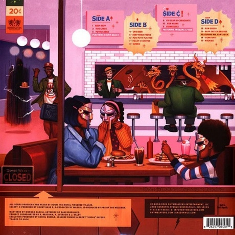 MF Doom - Mm..Food (coloured) (0826257040015) виниловая пластинка - фото 3