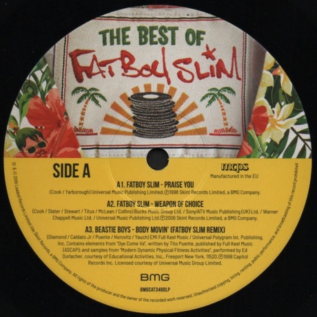 Fatboy Slim - The Best Of (4050538455724) виниловая пластинка - фото 4