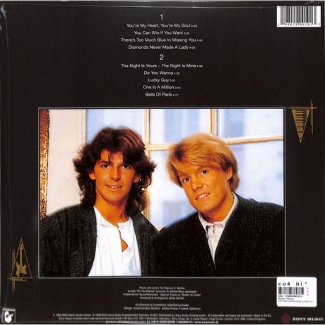 Modern Talking - The First Album (coloured) (0198029001013) виниловая пластинка - фото 2