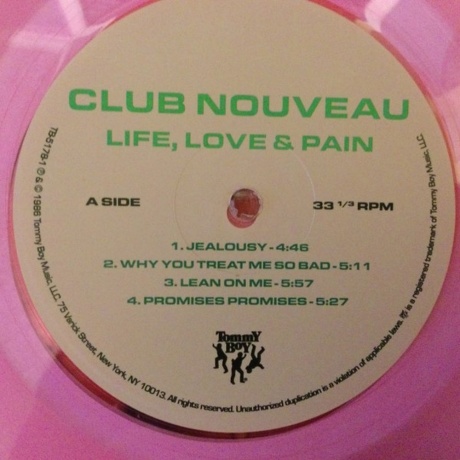 Club Nouveau - Life, Love &amp; Pain (coloured) (0016998517819) виниловая пластинка - фото 3