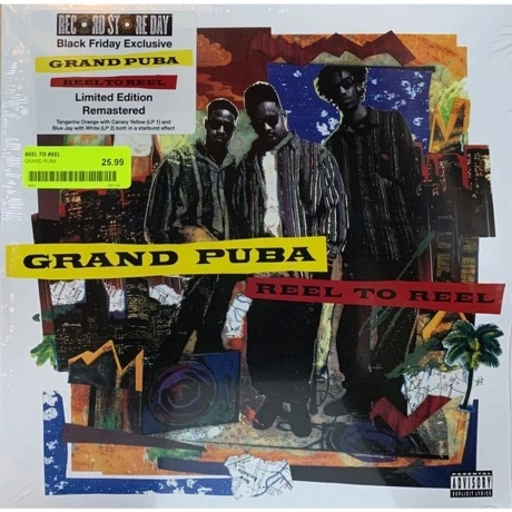Grand Puba - Reel To Reel (coloured) (0016998513415) виниловая п...
