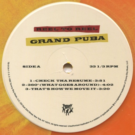 Grand Puba - Reel To Reel (coloured) (0016998513415) виниловая пластинка - фото 3