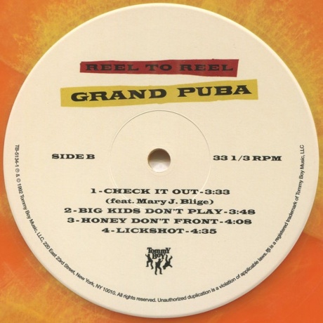 Grand Puba - Reel To Reel (coloured) (0016998513415) виниловая пластинка - фото 5
