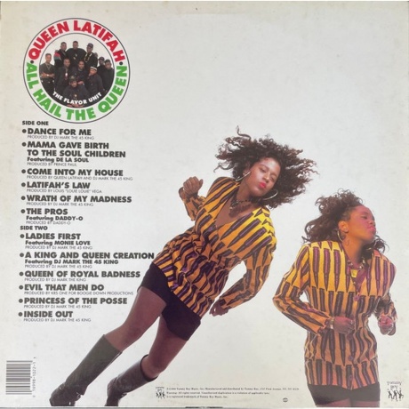 Queen Latifah - All Hail The Queen (0016998102213) виниловая пластинка - фото 2