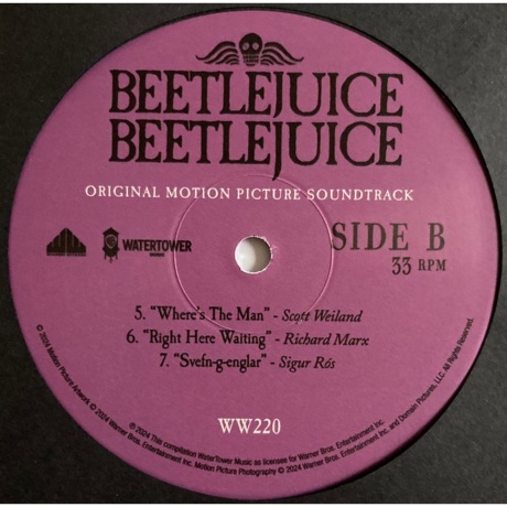 OST - Beetlejuice Beetlejuice (Various Artists) (coloured) (0850053152924) виниловая пластинка - фото 5