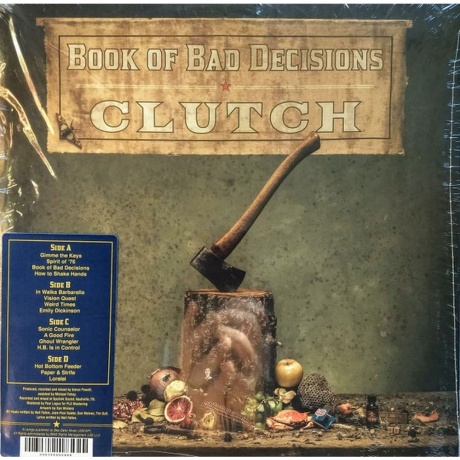 Clutch - Book Of Bad Decisions (0896308002866) виниловая пластинка - фото 2