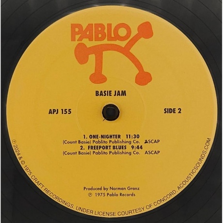 Count Basie - Basie Jam (Analogue) (0753088015519) виниловая пластинка - фото 4