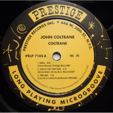 John Coltrane - Coltrane (Analogue) (0753088710513) виниловая пластинка - фото 3