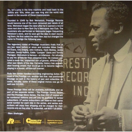 John Coltrane - Coltrane (Analogue) (0753088710513) виниловая пластинка - фото 9