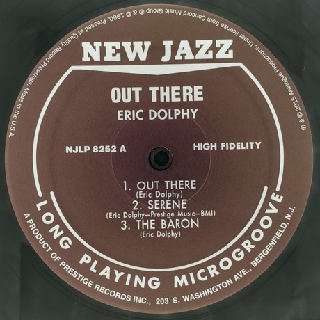 Eric Dolphy - Out There (Analogue) (0753088825217) виниловая пластинка - фото 4