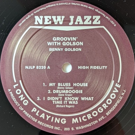 Benny Golson - Groovin' With Golson (Analogue) (0753088822018) виниловая пластинка - фото 3