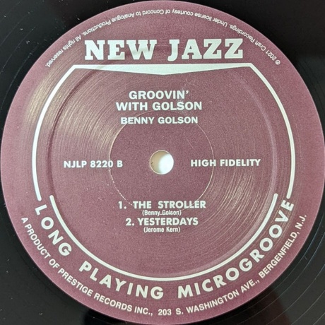 Benny Golson - Groovin' With Golson (Analogue) (0753088822018) виниловая пластинка - фото 4