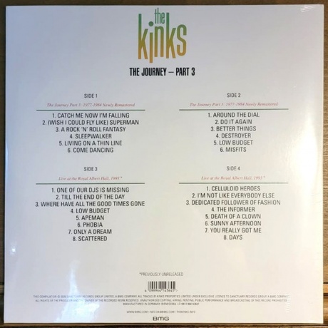 The Kinks - The Journey - Pt. 3 (4099964143645) виниловая пластинка - фото 2