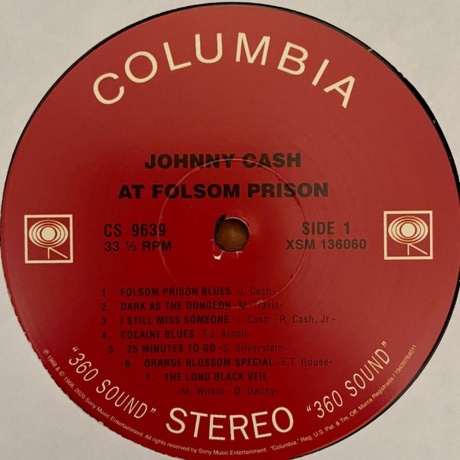 Johnny Cash - At Folsom Prison (0194397640113) виниловая пластинка - фото 3
