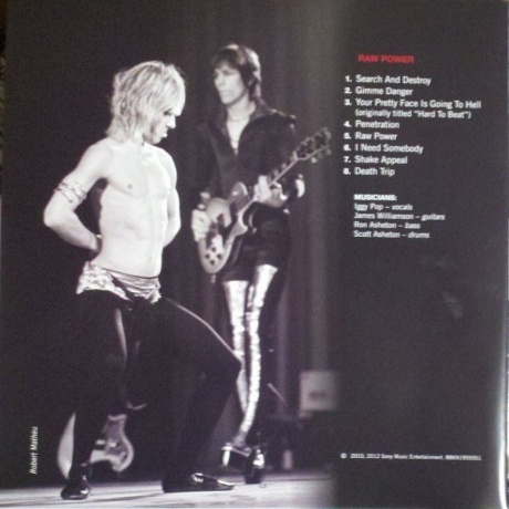 The Stooges - Raw Power (0886919593518) виниловая пластинка - фото 4