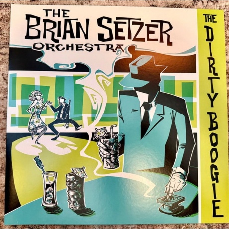 Brian Setzer - The Dirty Boogie (coloured) (0784668898451) виниловая пластинка - фото 1