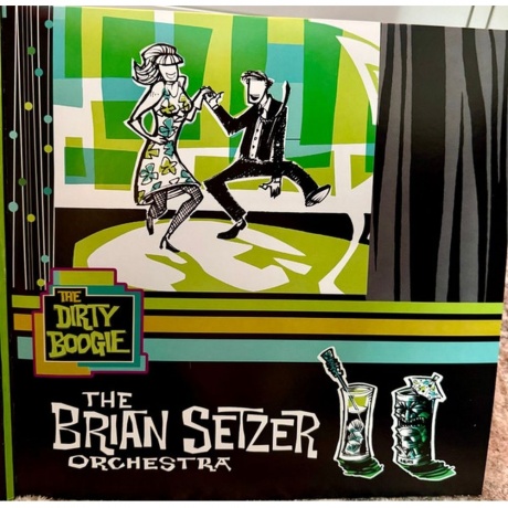 Brian Setzer - The Dirty Boogie (coloured) (0784668898451) виниловая пластинка - фото 3
