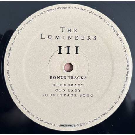 The Lumineers - III (0803020195110) виниловая пластинка - фото 7