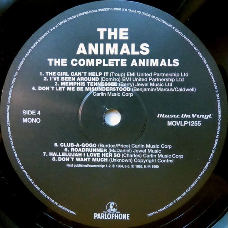 The Animals - The Complete (8718469537310) виниловая пластинка - фото 8